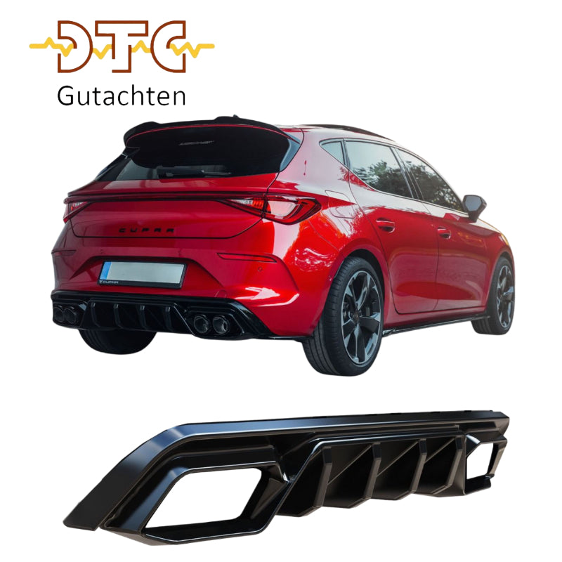 Cupra Leon - Heck Diffusor